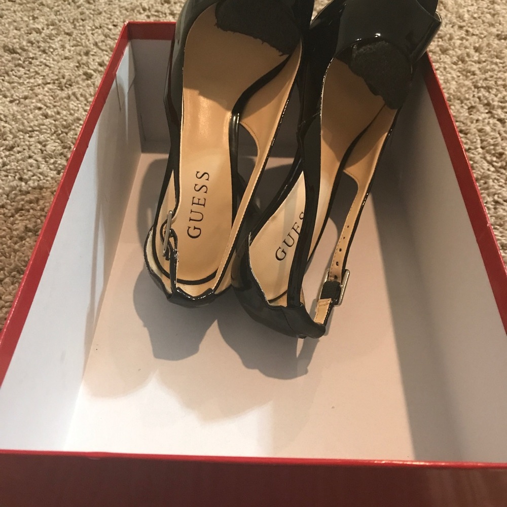 Black high heels